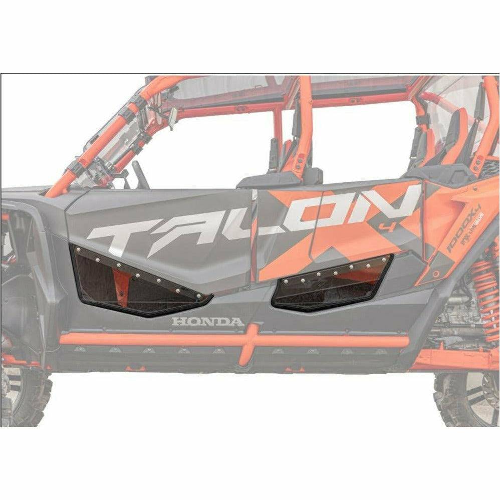 SuperATV Honda Talon 1000X Clear Lower Doors