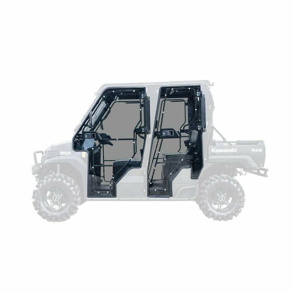 SuperATV Kawasaki Mule Cab Enclosure Doors