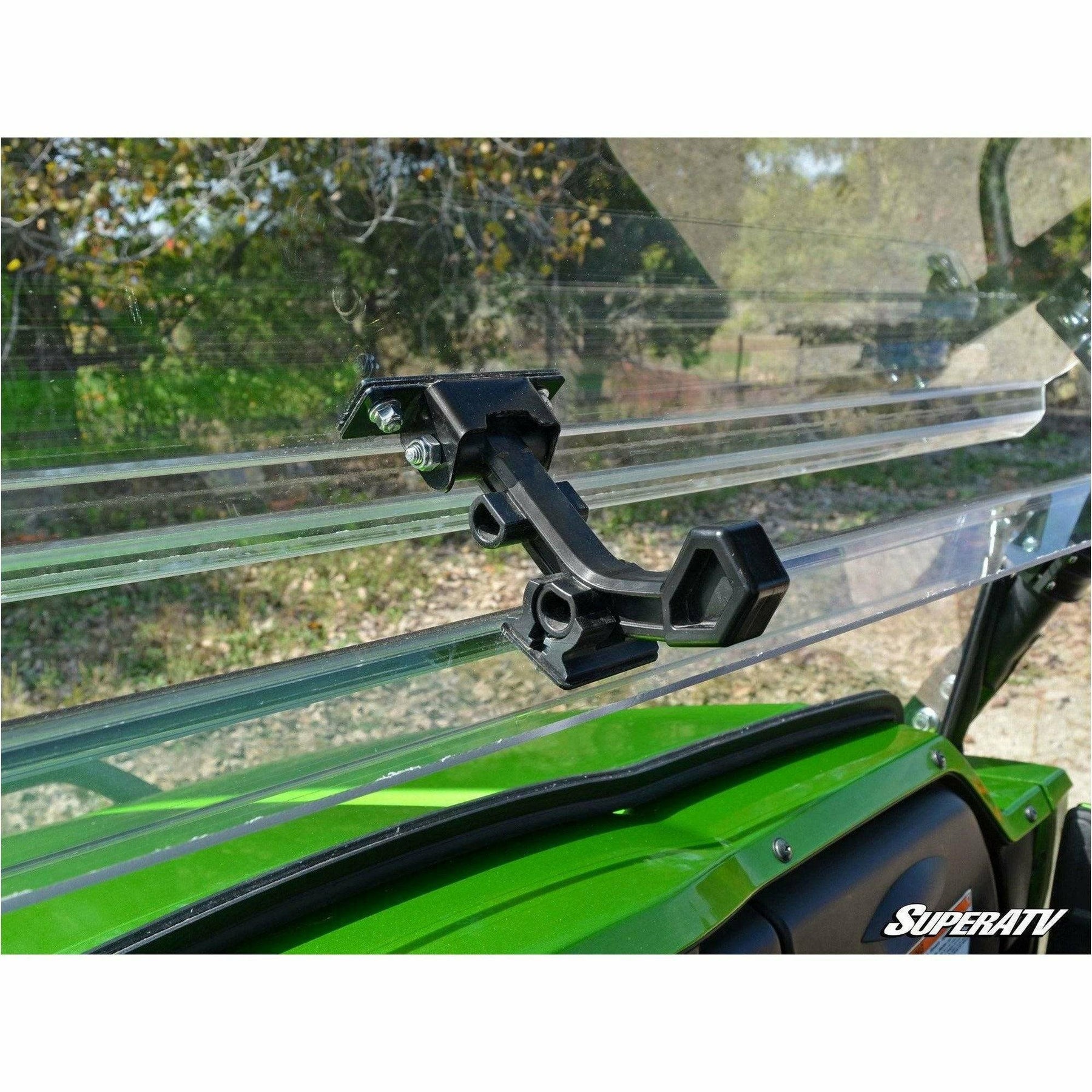 SuperATV Kawasaki Teryx 750 / 800 Scratch Resistant Flip Windshield