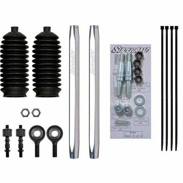 SuperATV Kawasaki KRX Billet Aluminum Hex Tie Rod Kit