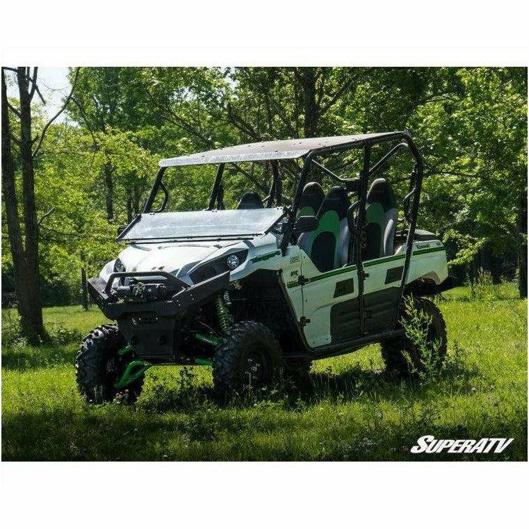 SuperATV Kawasaki Teryx Scratch Resistant Flip Down Windshield