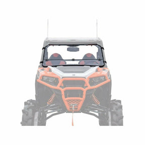 SuperATV Polaris General Scratch Resistant Flip Down Windshield