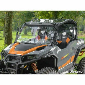 SuperATV Polaris General Scratch Resistant Vented Full Windshield