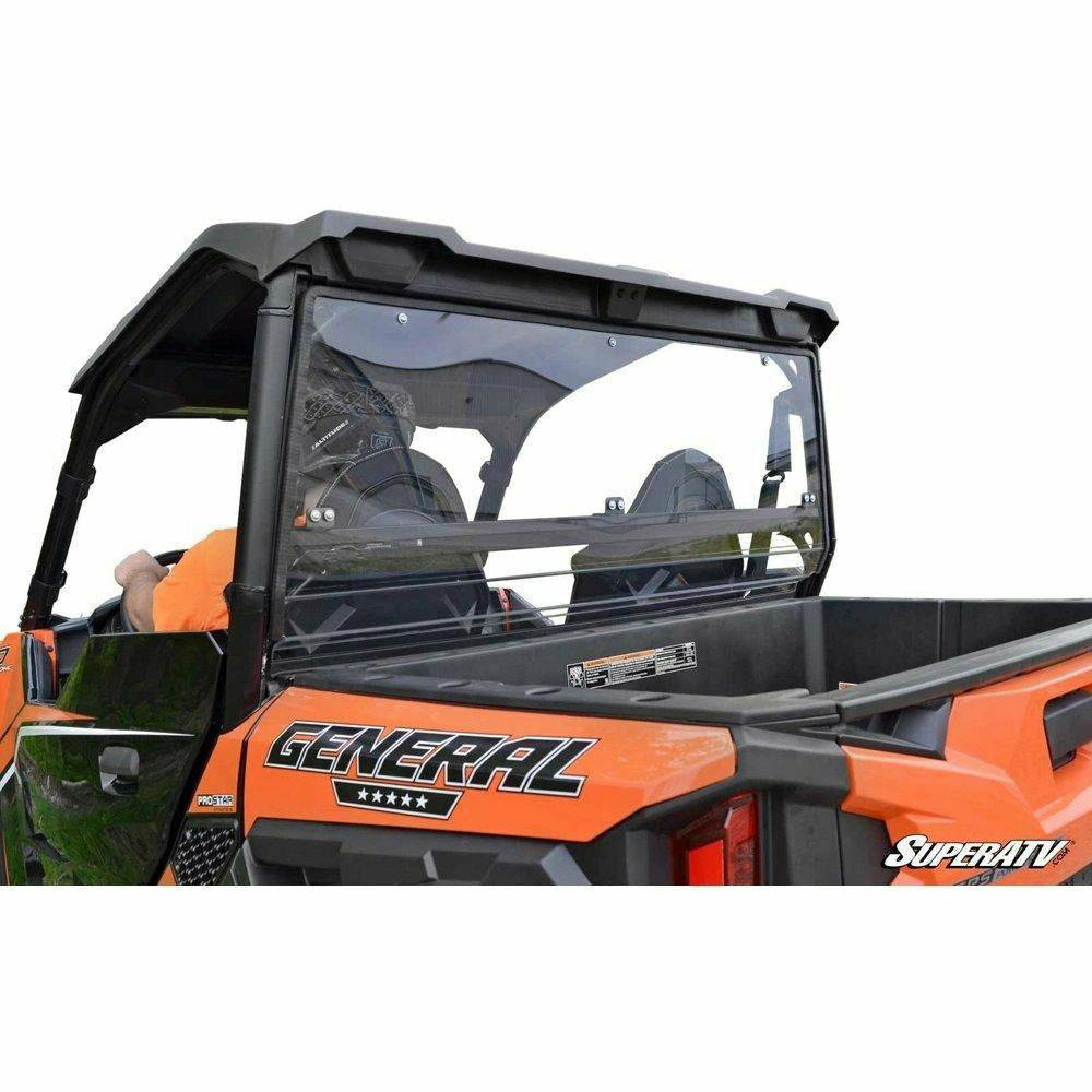 SuperATV Polaris General XP 1000 Rear Windshield