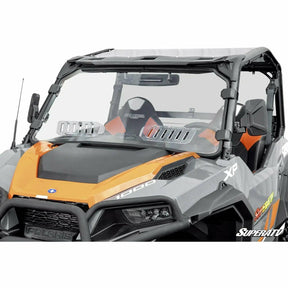 SuperATV Polaris General XP 1000 Scratch Resistant Vented Full Windshield