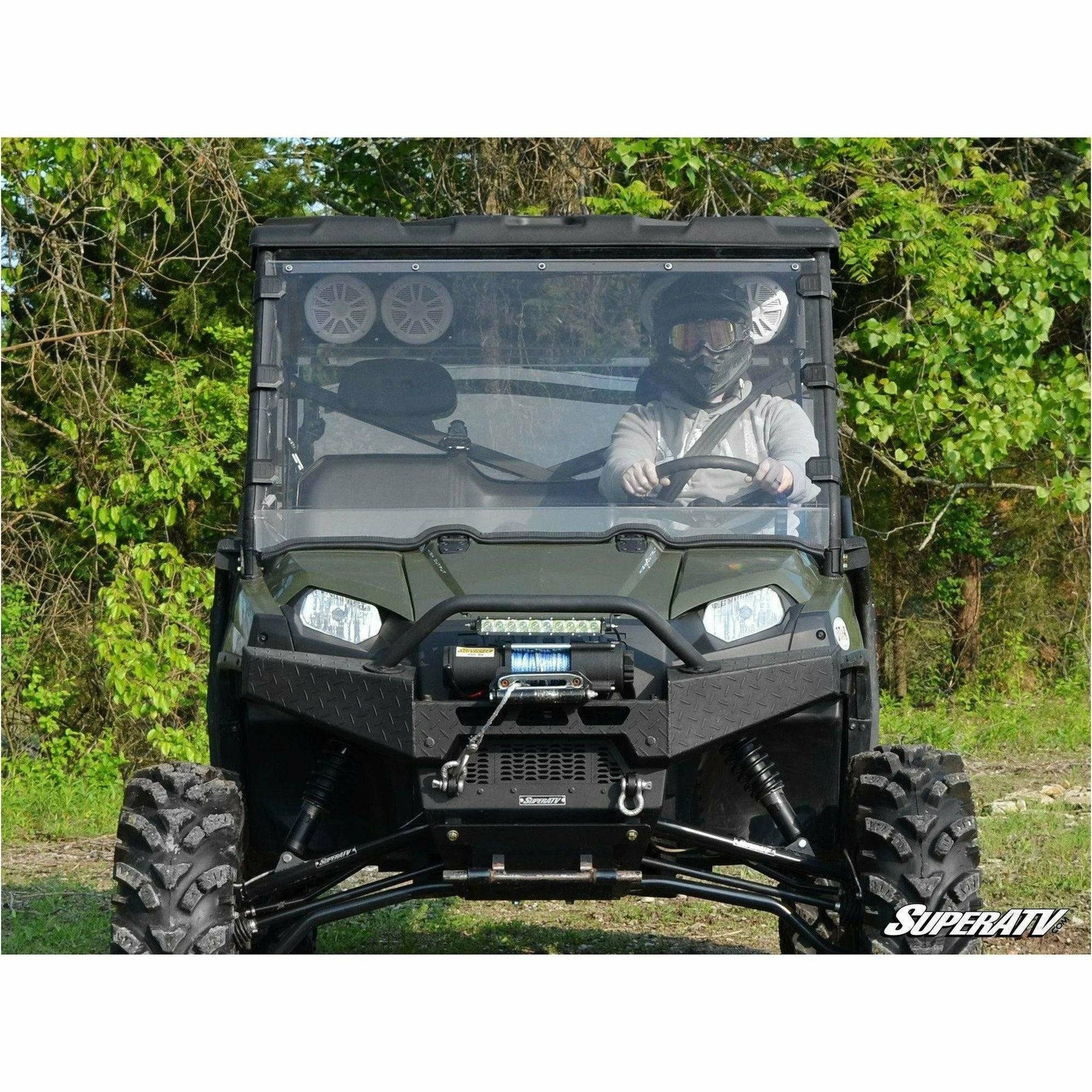 SuperATV Polaris Ranger 900 Diesel Full Windshield