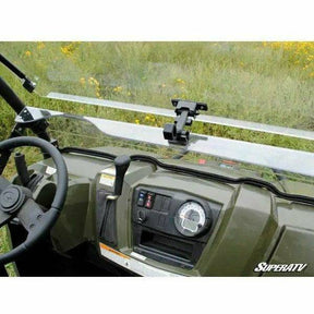 SuperATV Polaris Ranger 900 Diesel Scratch Resistant Flip Windshield