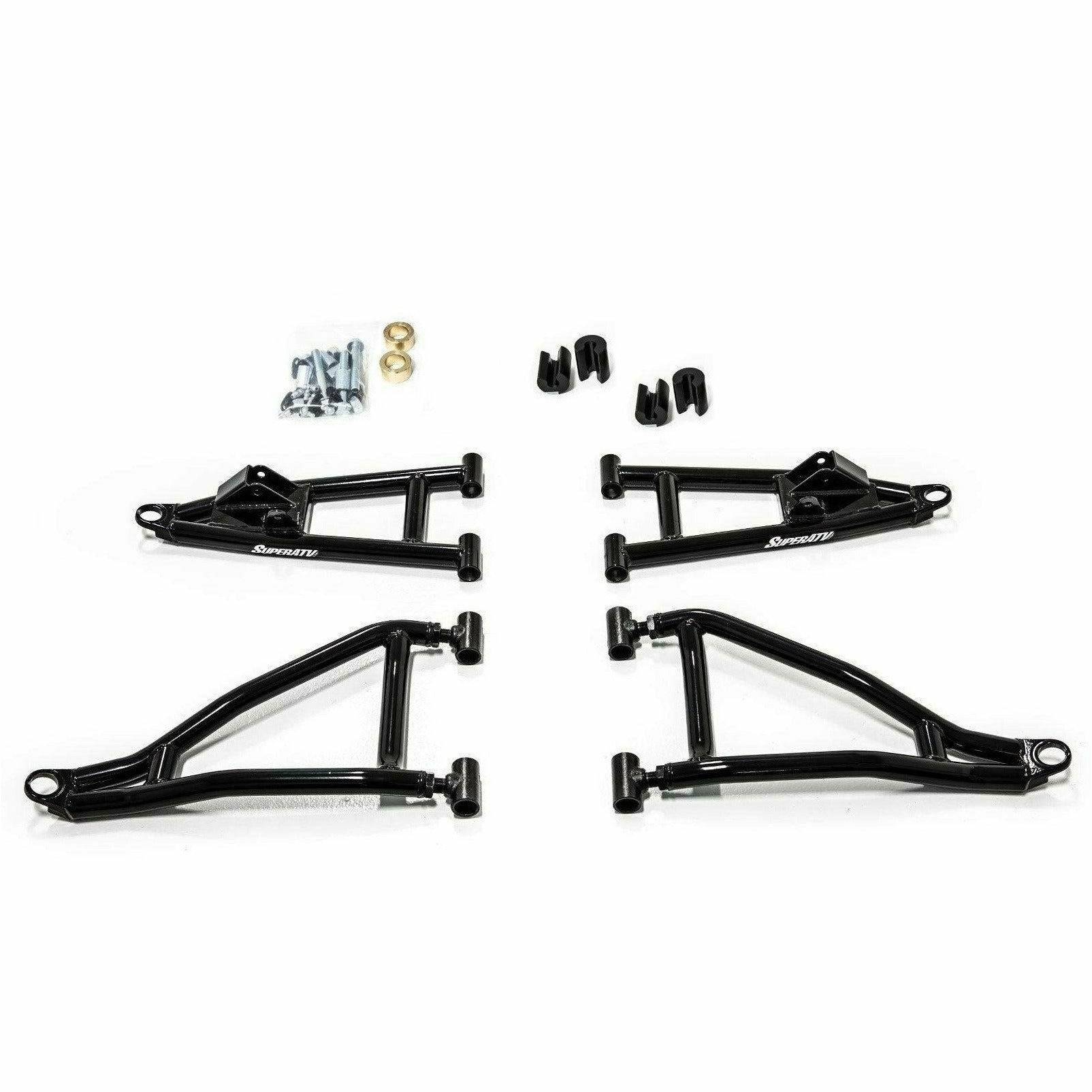 SuperATV Polaris Ranger XP 1000 High Clearance 2" Forward Offset A-Arms