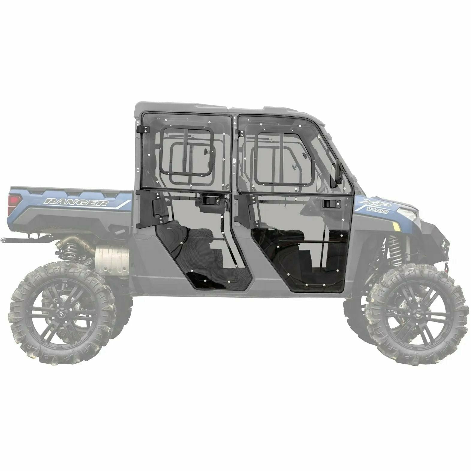 SuperATV Polaris Ranger XP 1000 Crew Cab Enclosure Doors