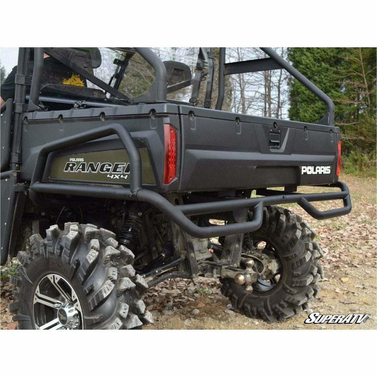 SuperATV Polaris Ranger XP 1000 Rear Extreme Bumper With Side Bed Guards