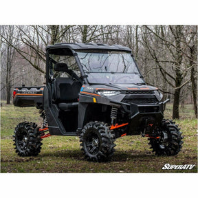 SuperATV Polaris Ranger XP 1000 Scratch Resistant Flip Down Windshield