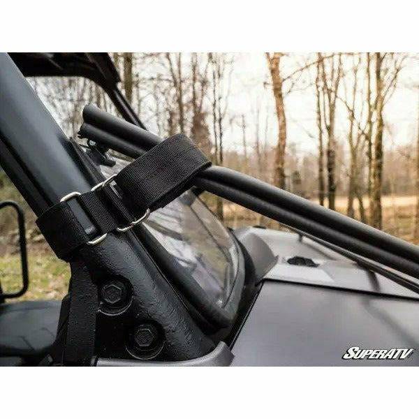 SuperATV Polaris Ranger XP 570 Scratch Resistant Flip Down Windshield