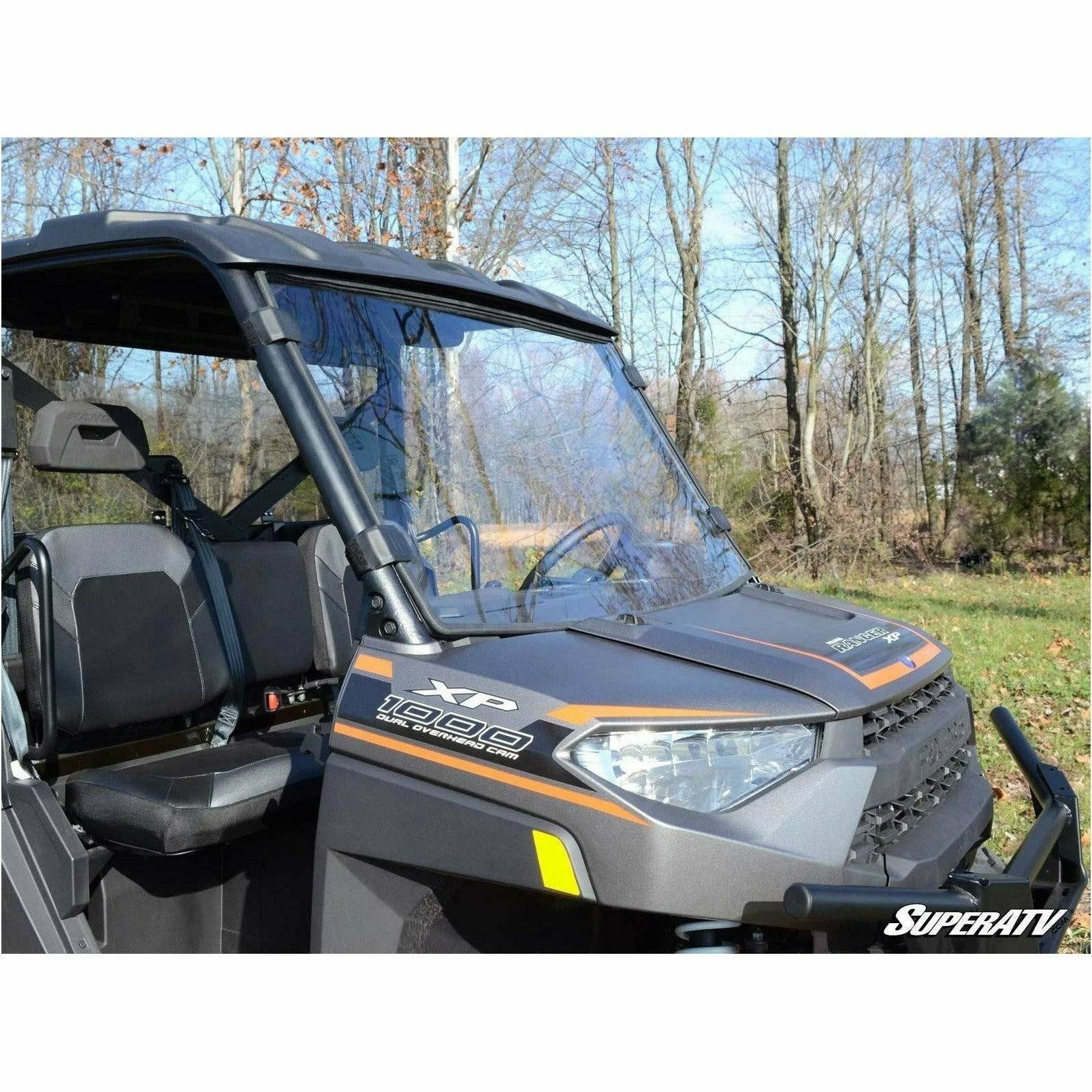 SuperATV Polaris Ranger XP 900 Scratch Resistant Full Windshield