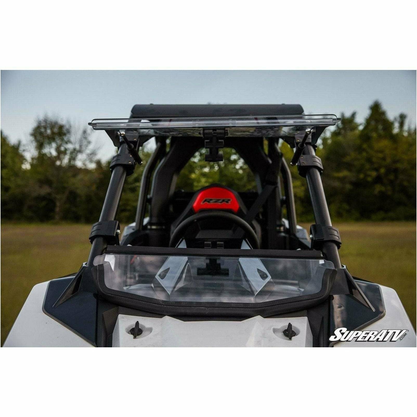 SuperATV Polaris RZR RS1 Scratch Resistant Flip Windshield