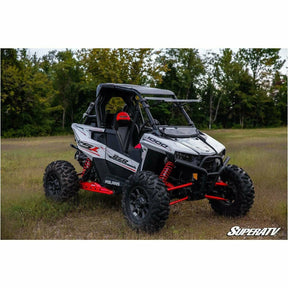 SuperATV Polaris RZR RS1 Scratch Resistant Flip Windshield