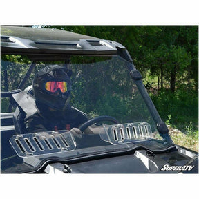 SuperATV Polaris RZR 900 Scratch Resistant Vented Full Windshield