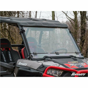 SuperATV Polaris RZR 900 Scratch Resistant Flip Down Windshield