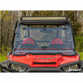 SuperATV Polaris RZR 900 Scratch Resistant Flip Windshield