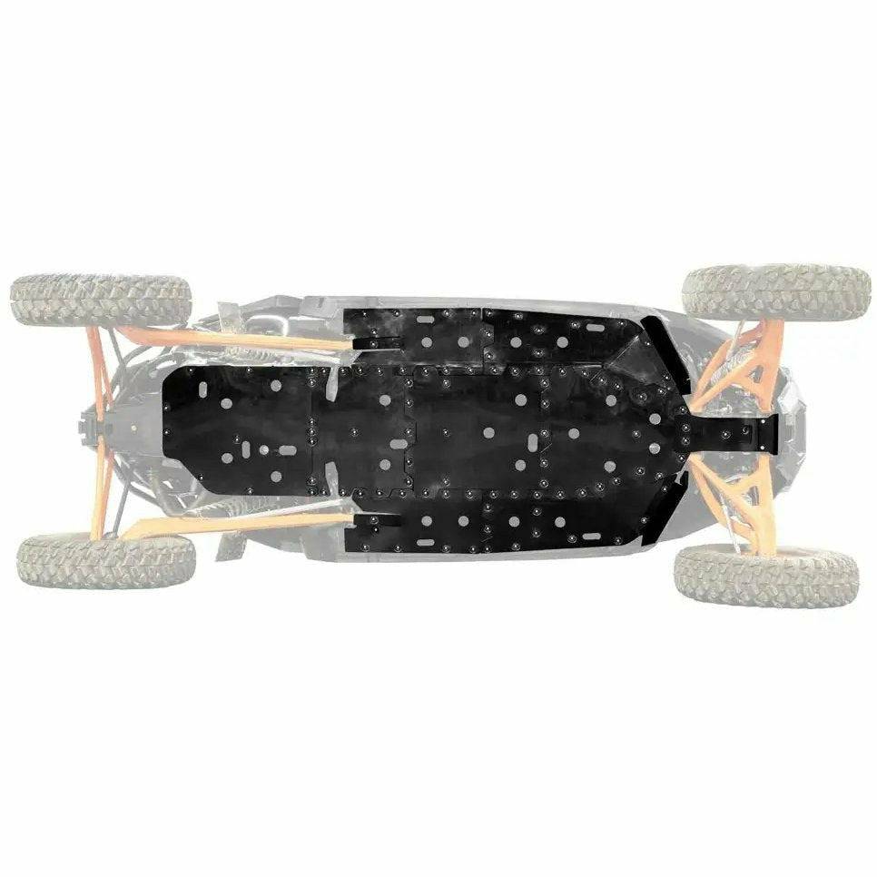 SuperATV Polaris RZR PRO R 4-Seat Full Skid Plate