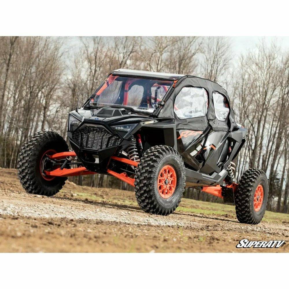 SuperATV Polaris RZR PRO R 4-Seater Primal Soft Cab Enclosure Upper Doors