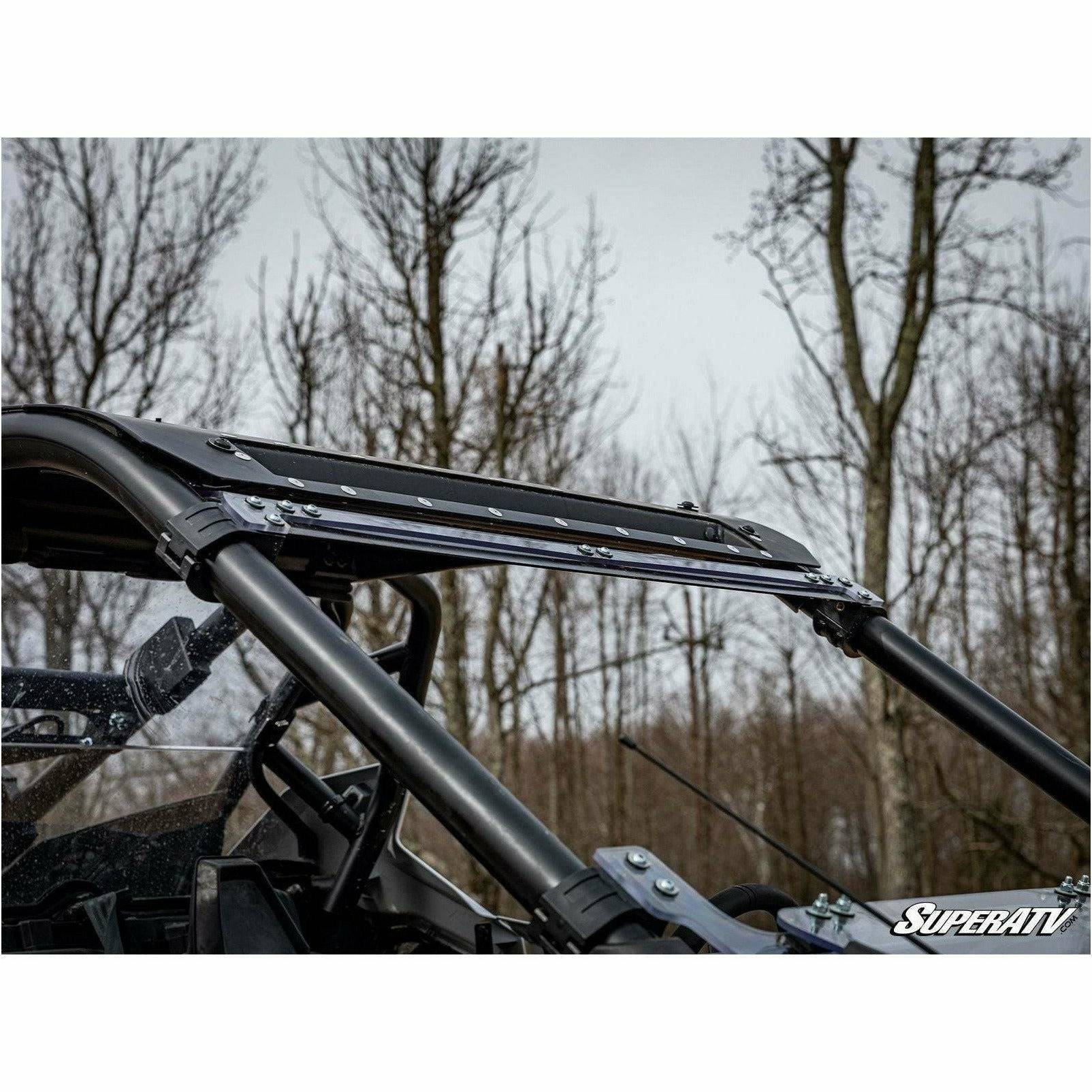 SuperATV Polaris RZR PRO XP Scratch Resistant Flip Down Windshield