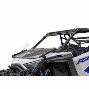 SuperATV Polaris RZR PRO XP Scratch Resistant Flip Down Windshield