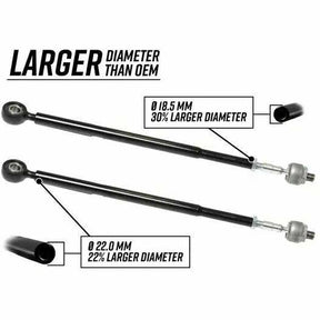 SuperATV Polaris RZR PRO XP Heavy Duty Tie Rod Kit