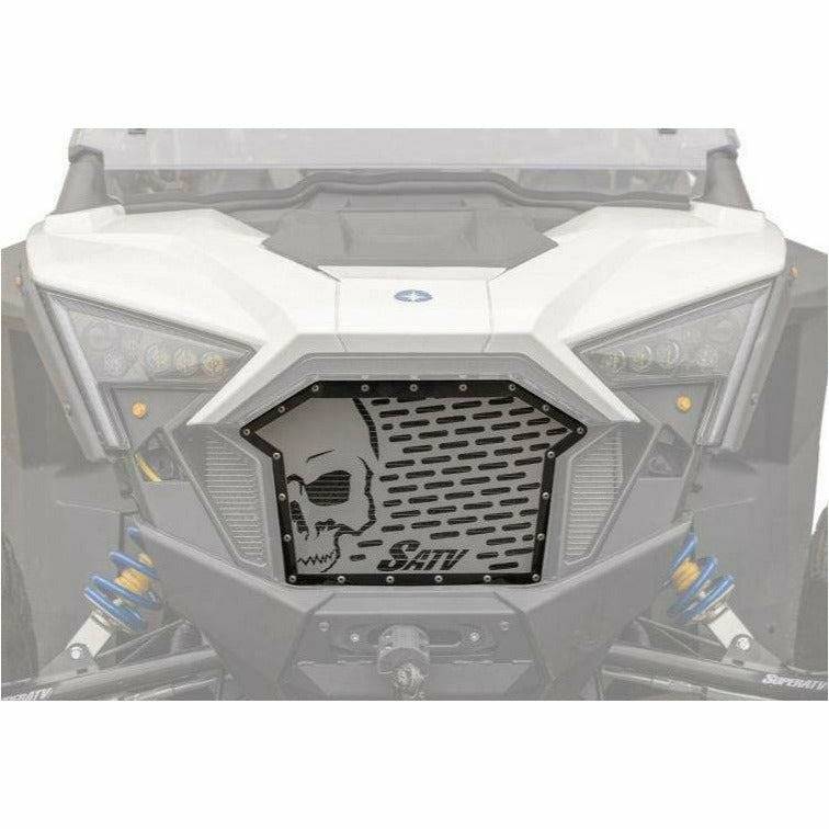 SuperATV Polaris RZR PRO XP Skull Style Grille Insert