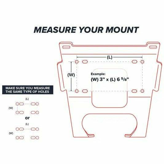 SuperATV Polaris RZR PRO XP Winch Mounting Plate