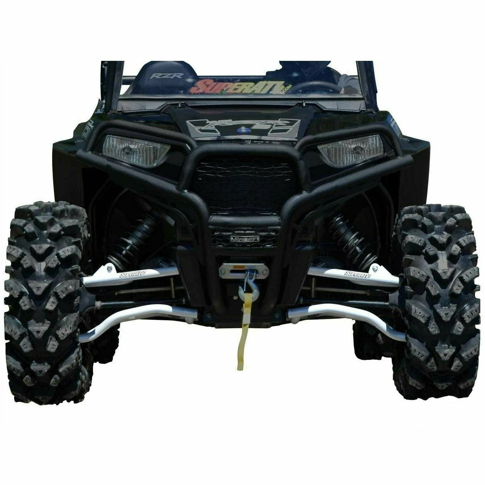 SuperATV Polaris RZR S 1000 High Clearance 1.5" Front Offset A-Arms