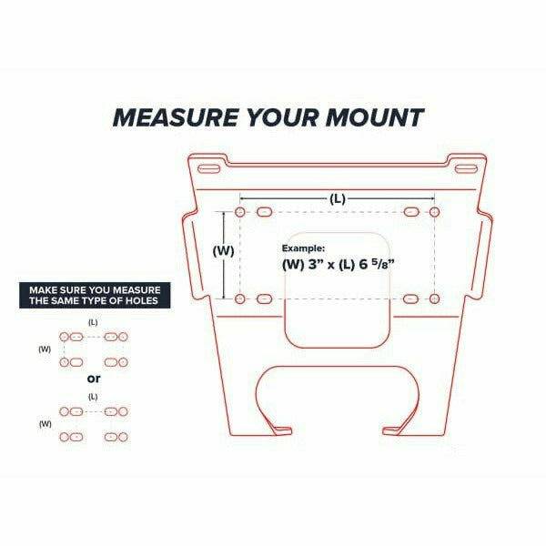 SuperATV Polaris RZR S 1000 Winch Mounting Plate