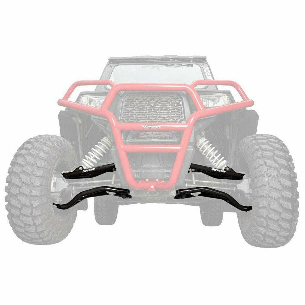 SuperATV Polaris RZR Trail S 1000 High Clearance 1.5" Forward Offset A-Arms