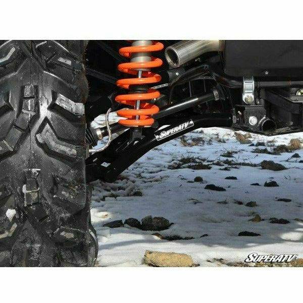 SuperATV Polaris RZR Trail S 1000 High Clearance 1.5" Rear Offset A-Arms