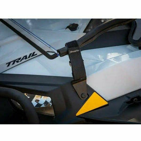 SuperATV Polaris RZR Trail S 900 Scratch Resistant Flip Down Windshield