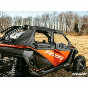 SuperATV Polaris RZR Turbo R 4-Seater Primal Soft Cab Enclosure Upper Doors