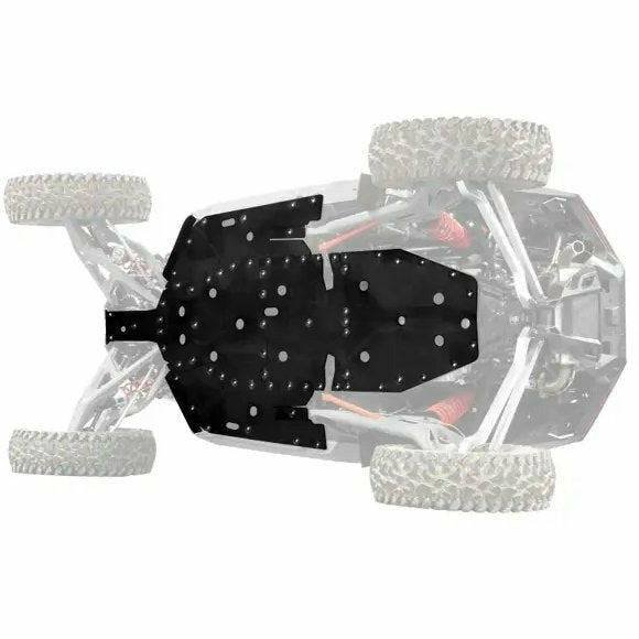 SuperATV Polaris RZR Turbo R Full Skid Plate