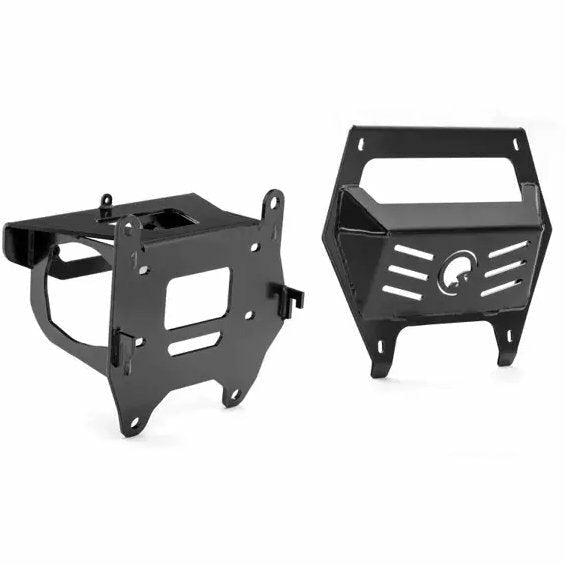 SuperATV Polaris RZR Turbo R Winch Mounting Plate