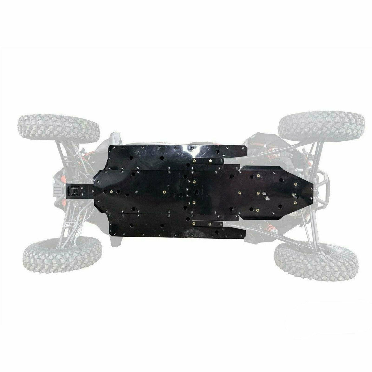 SuperATV Polaris RZR XP Turbo S 4-Seater Full Skid Plate