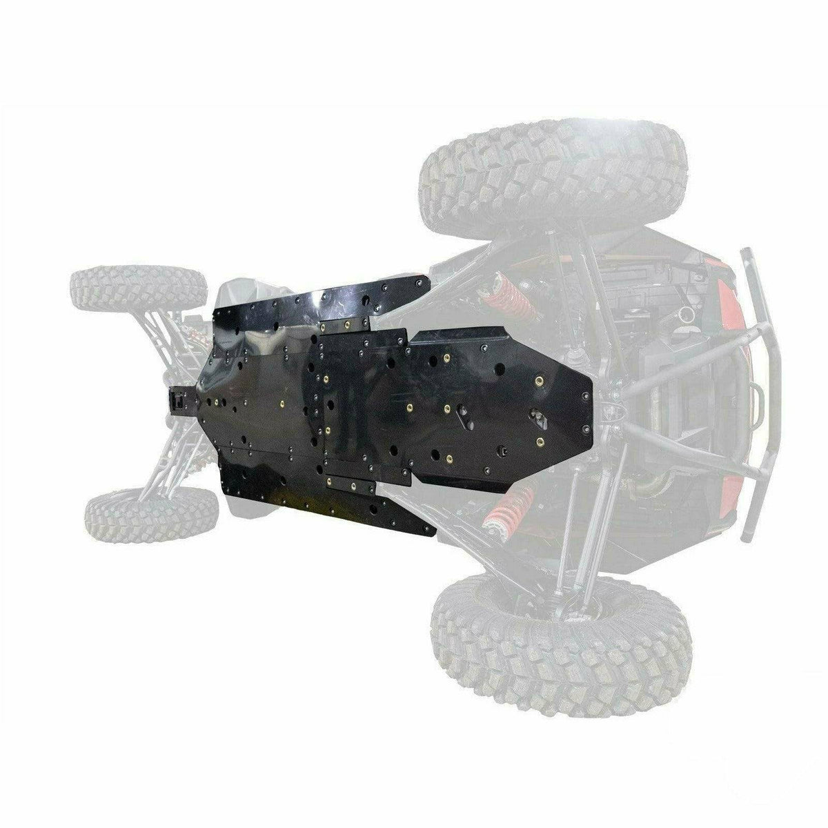 SuperATV Polaris RZR XP Turbo S 4-Seater Full Skid Plate