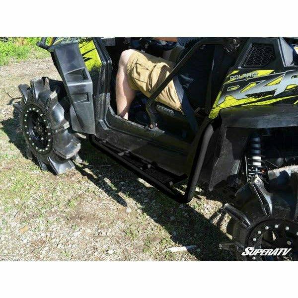 SuperATV Polaris RZR XP 900 Heavy Duty Rock Sliding Nerf Bars