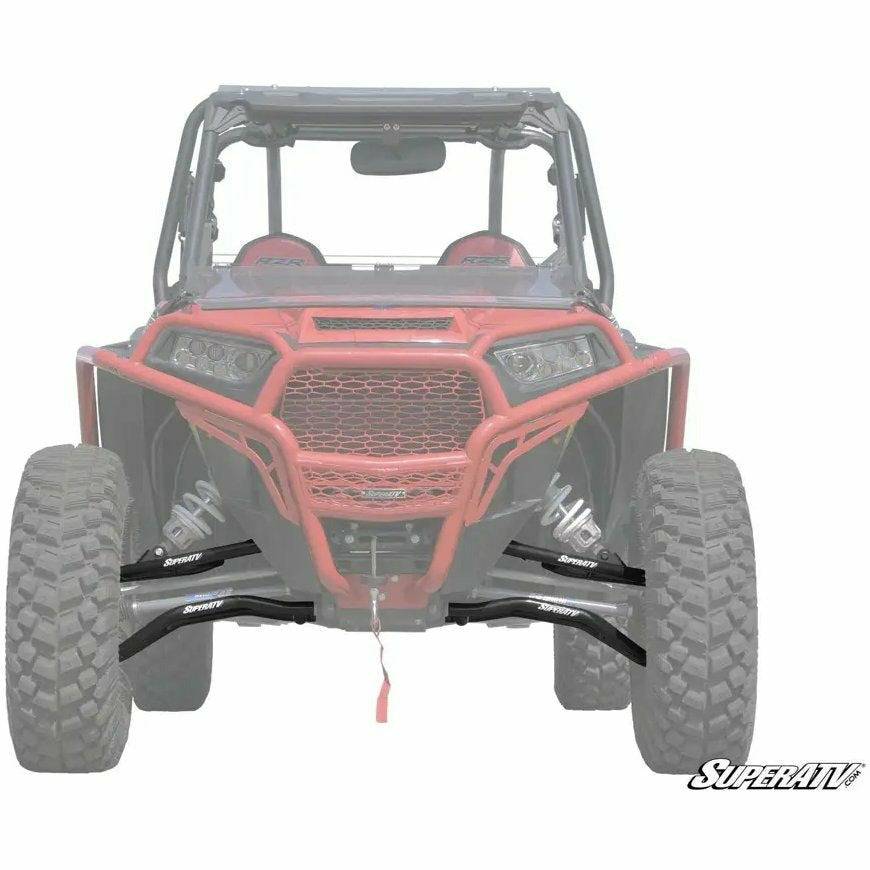 SuperATV Polaris RZR XP Turbo High Clearance 1.5" Forward Offset A-Arms