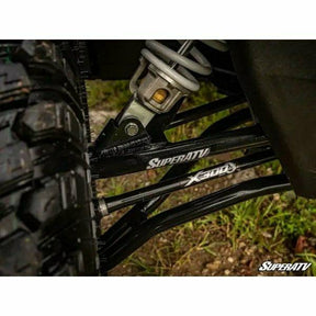 SuperATV Polaris RZR XP Turbo High Clearance 2" Forward Offset A-Arms