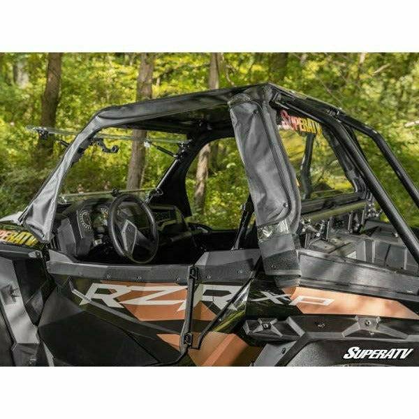 SuperATV Polaris RZR XP Turbo Primal Soft Cab Enclosure Upper Doors