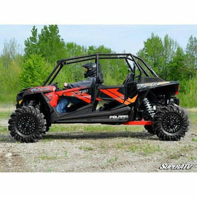 SuperATV Polaris RZR XP Turbo S 4-Seater Rock Sliding Nerf Bars