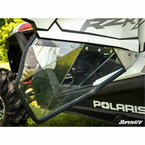 SuperATV Polaris RZR XP Turbo S Clear Lower Doors