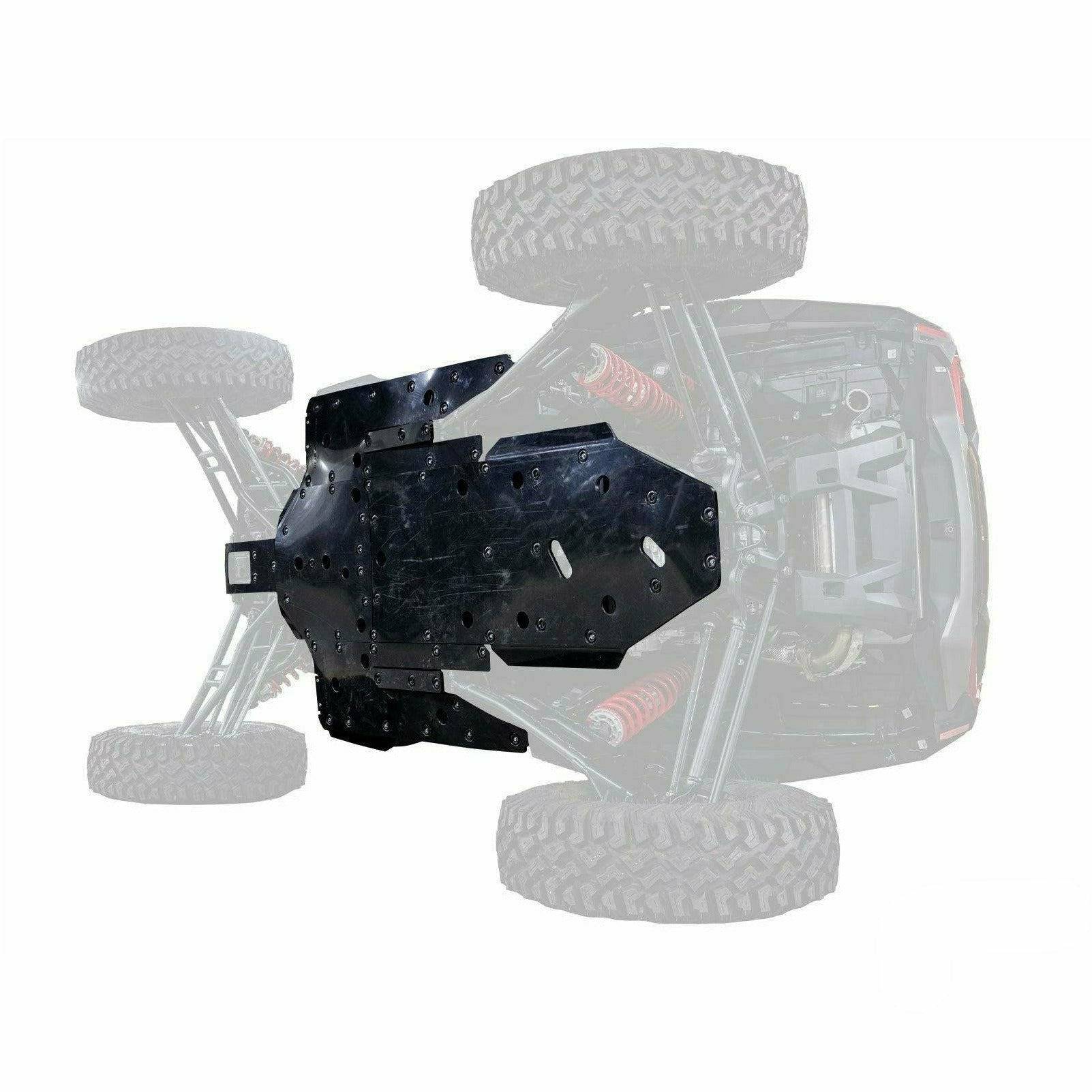 SuperATV Polaris RZR XP Turbo S Full Skid Plate