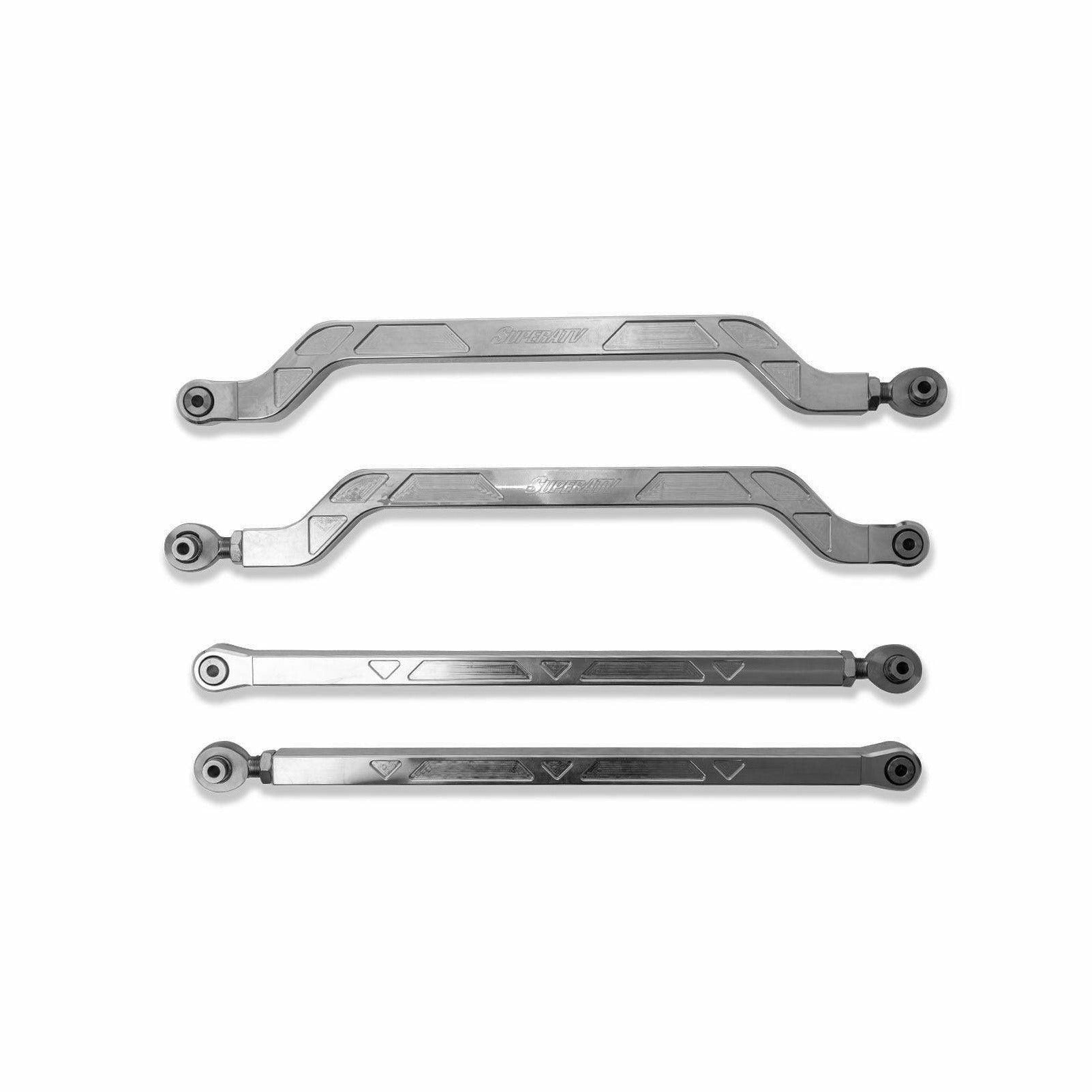 SuperATV Polaris RZR XP Turbo S High Clearance Billet Aluminum Radius Arms