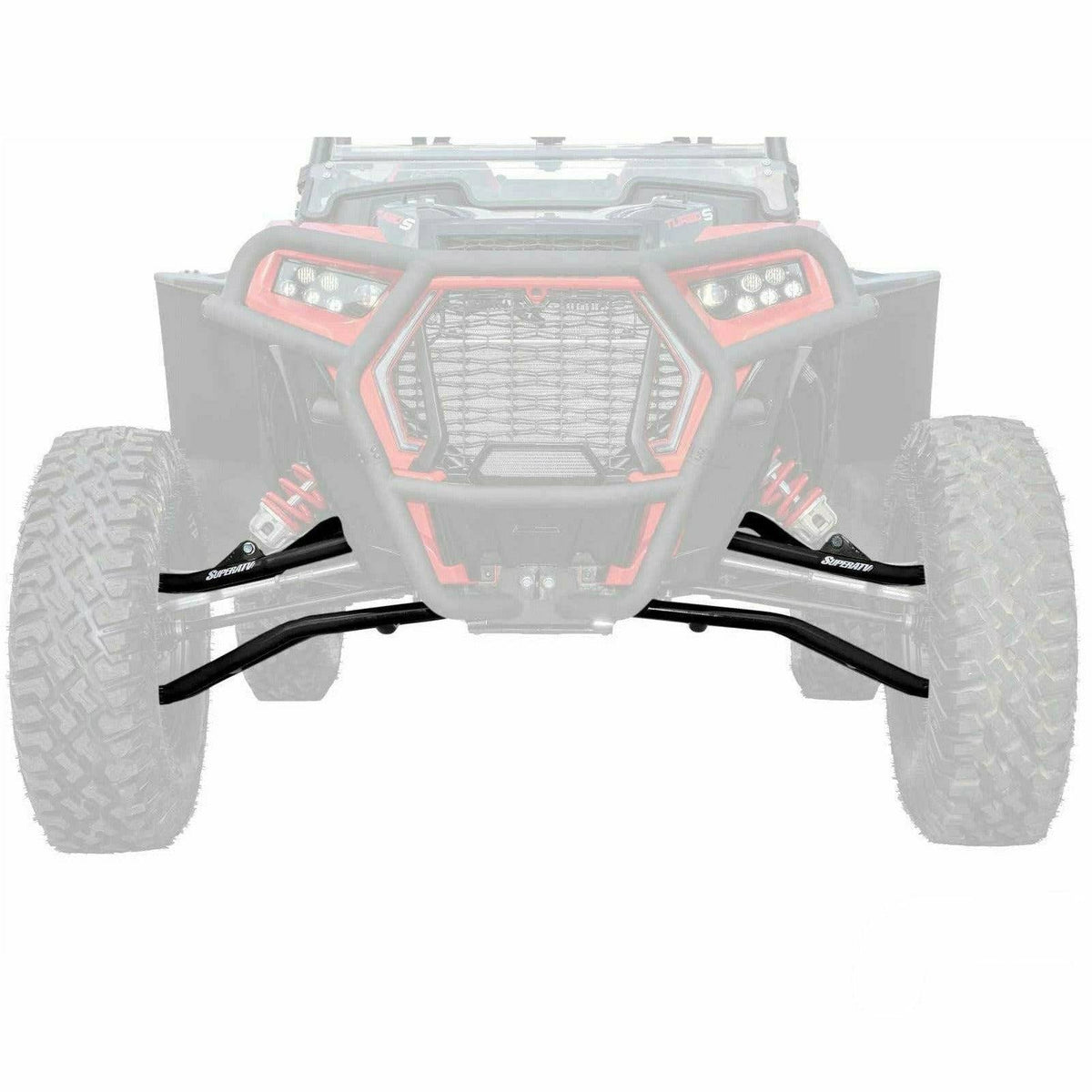 SuperATV Polaris RZR XP Turbo S High Clearance Front A-Arms