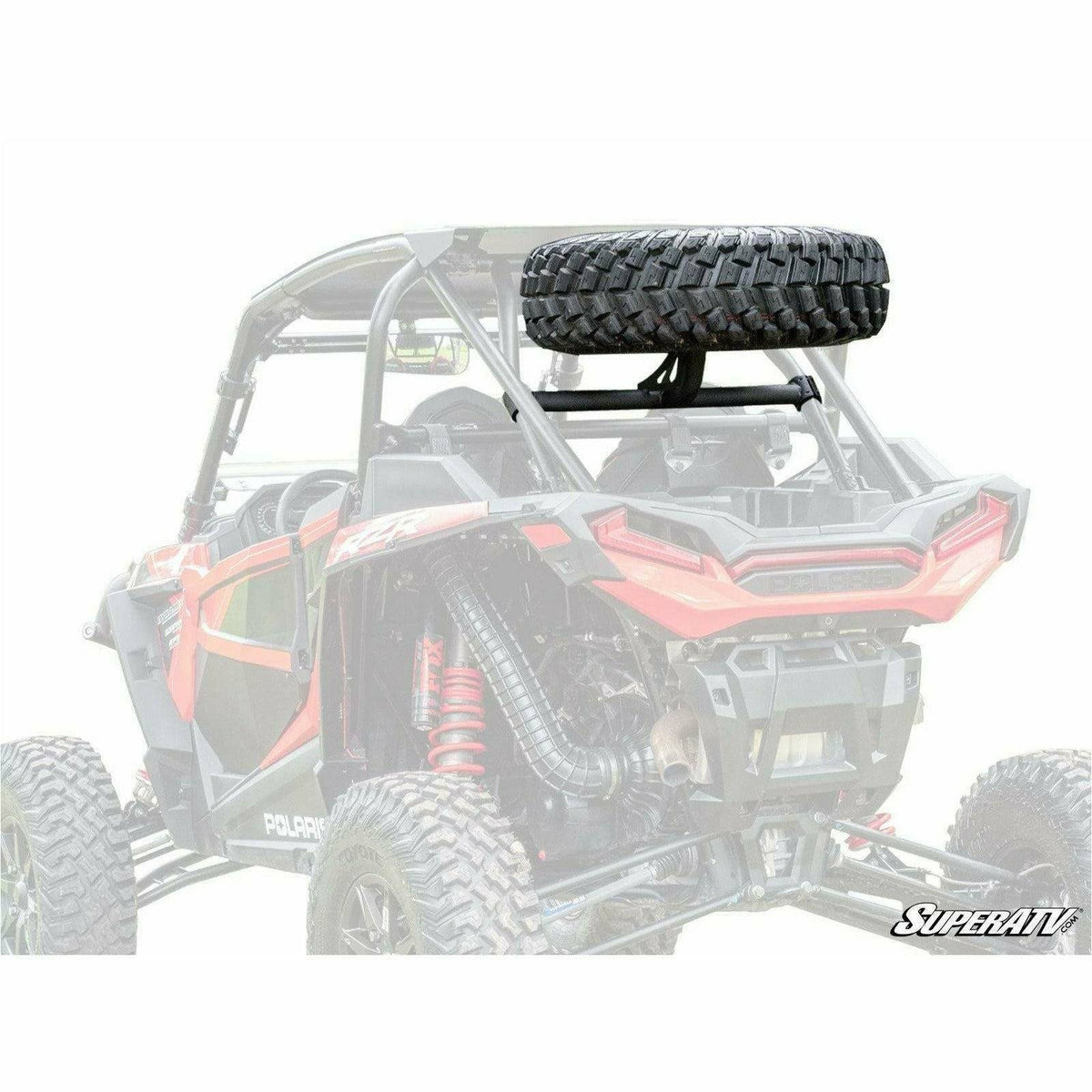 SuperATV Polaris RZR XP Turbo S Spare Tire Carrier