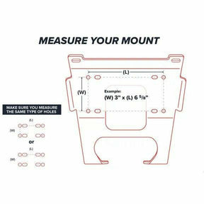 SuperATV Polaris RZR XP Turbo Winch Mounting Plate